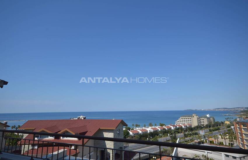 Triplex House in Complex with Social Facilities in Alanya