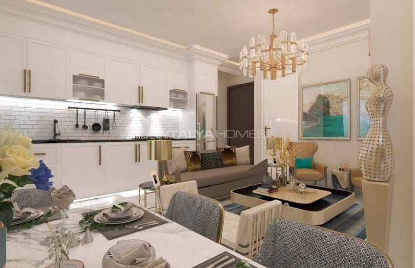 Modern Designed Properties in a Complex in Alanya Antalya 13