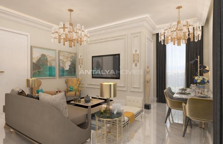 Modern Designed Properties in a Complex in Alanya Antalya 14