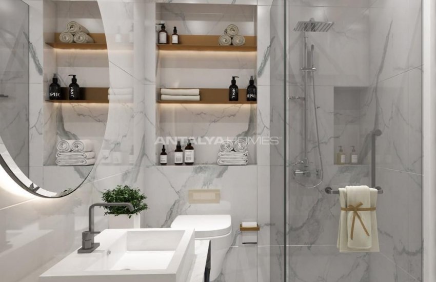 Modern Designed Properties in a Complex in Alanya Antalya 17