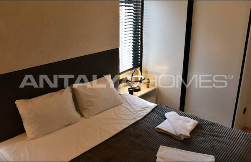 Havsutsikt Lägenheter I Komplex Med Simbassäng I Alanya 7