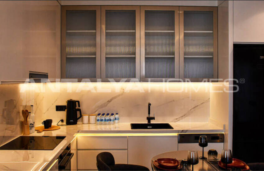 Havsutsikt Lägenheter I Komplex Med Simbassäng I Alanya 5