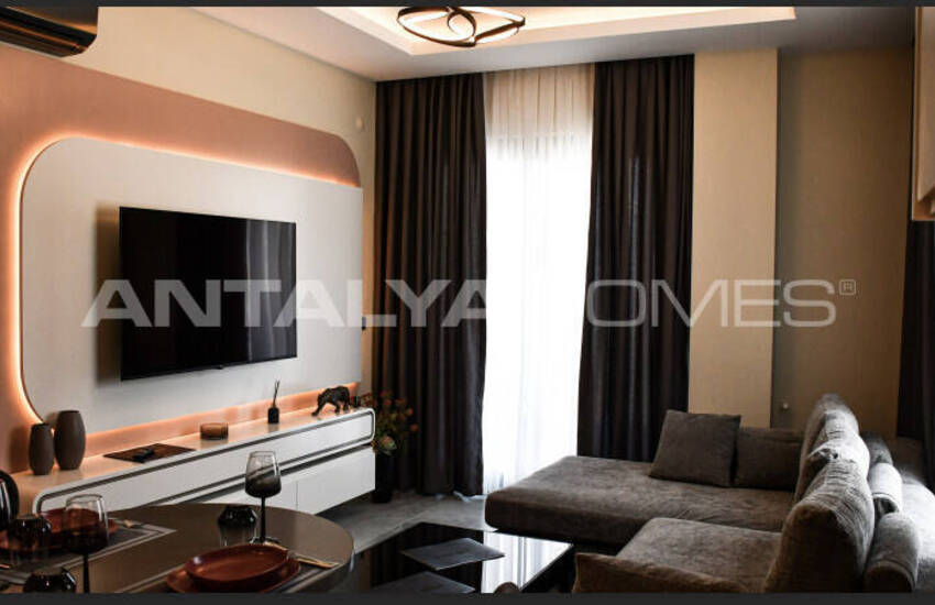 Havsutsikt Lägenheter I Komplex Med Simbassäng I Alanya 3