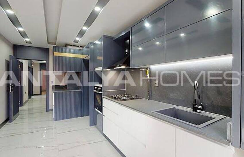 املاک نوساز در یک مجتمع لوکس با استخر در یشیلباهچه، لارا 25