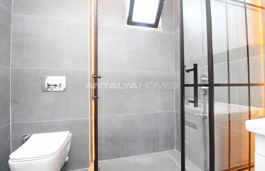 Antalya Muratpaşa’da Akıllı Ev Sistemi Bulunan İkiz Villa 22