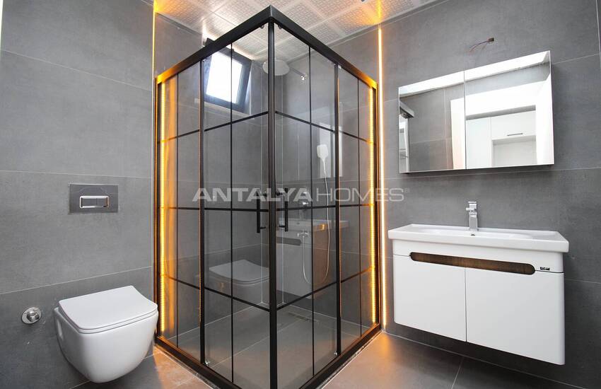 Antalya Muratpaşa’da Akıllı Ev Sistemi Bulunan İkiz Villa 28