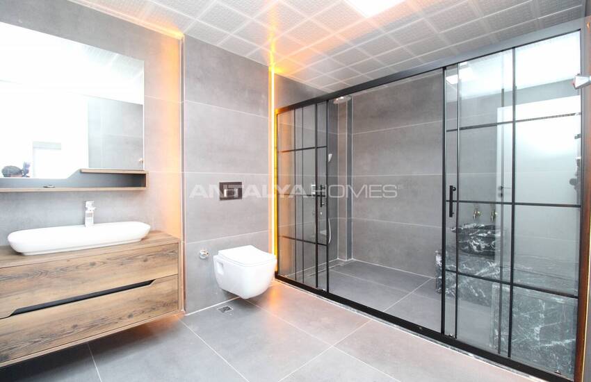 Antalya Muratpaşa’da Akıllı Ev Sistemi Bulunan İkiz Villa 34