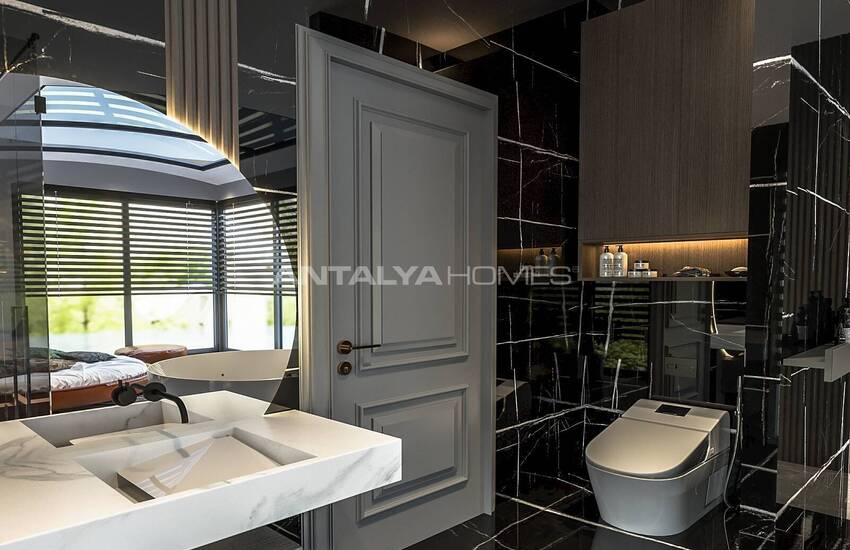 منزل عصري أنيق في منطقة هادئة في كارغيجاك ألانيا 35