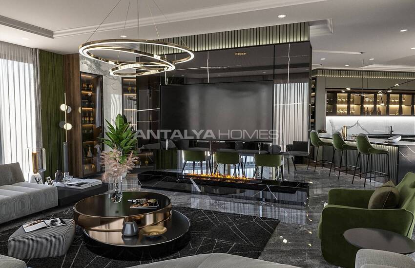 Alanya Kargıcak'ta Doğa İle İç İçe Konumda Manzaralı Şık Villa 19