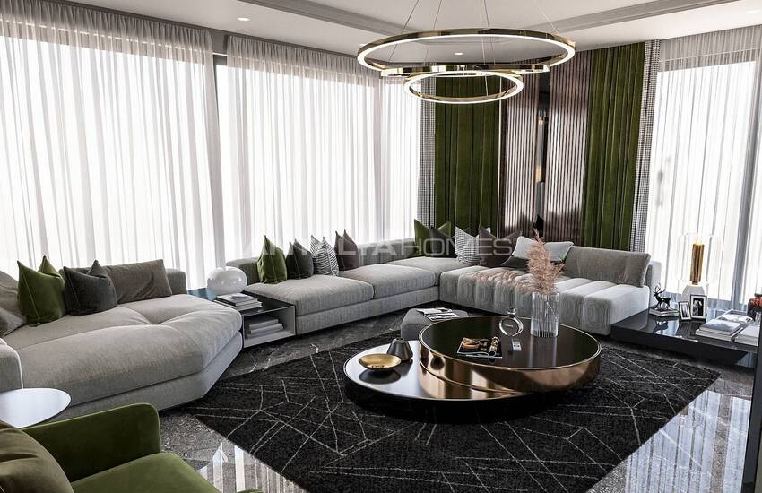 Alanya Kargıcak'ta Doğa İle İç İçe Konumda Manzaralı Şık Villa 18