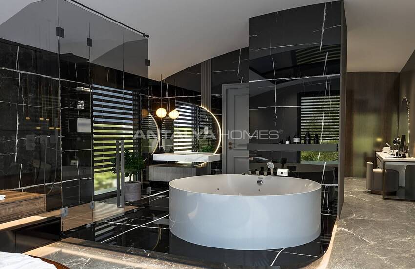 Alanya Kargıcak'ta Doğa İle İç İçe Konumda Manzaralı Şık Villa 36