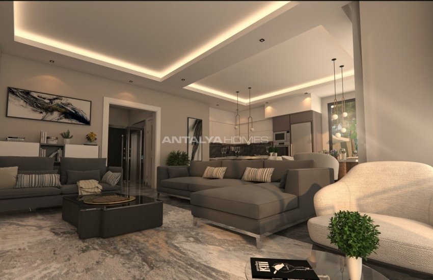 Spacious Villas with Amazing Sea and City View in Alanya 12