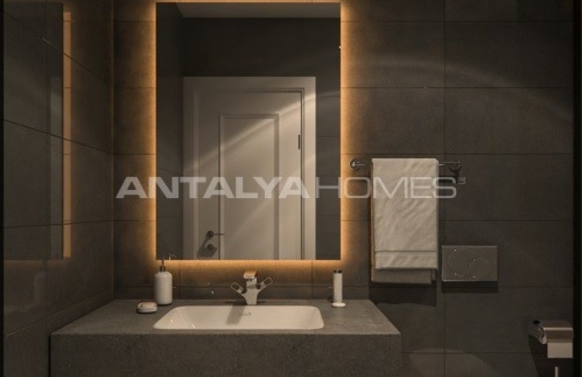 Spacious Villas with Amazing Sea and City View in Alanya 17