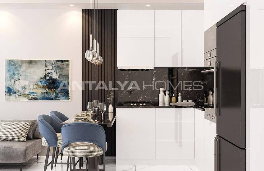 New Real Estate with Sea View in Modern Complex in Alanya 39
