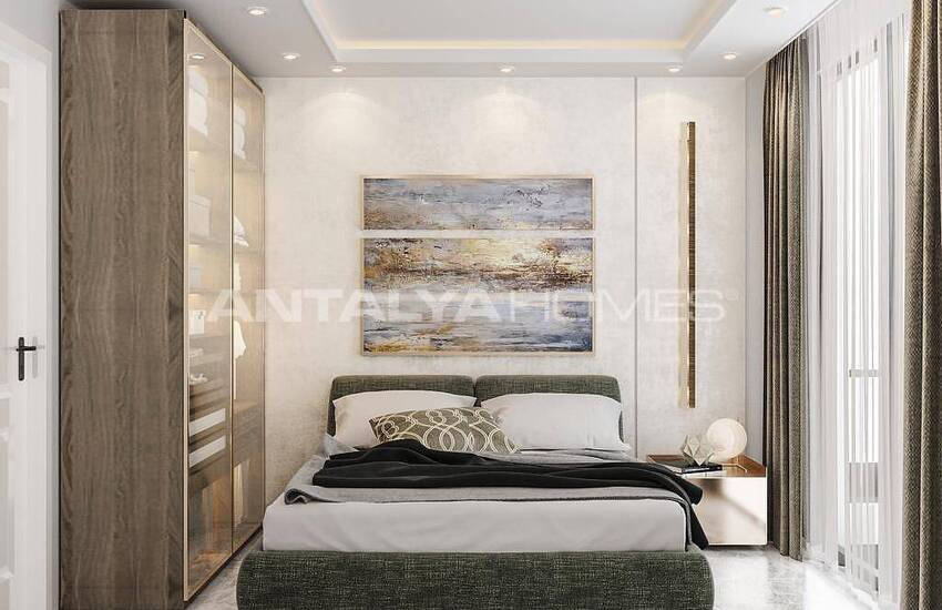 New Real Estate with Sea View in Modern Complex in Alanya 42