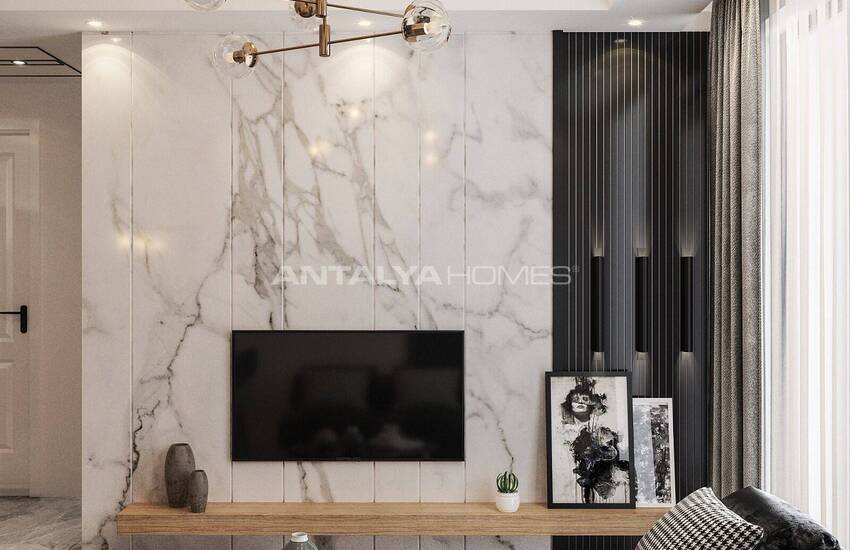 New Real Estate with Sea View in Modern Complex in Alanya 40