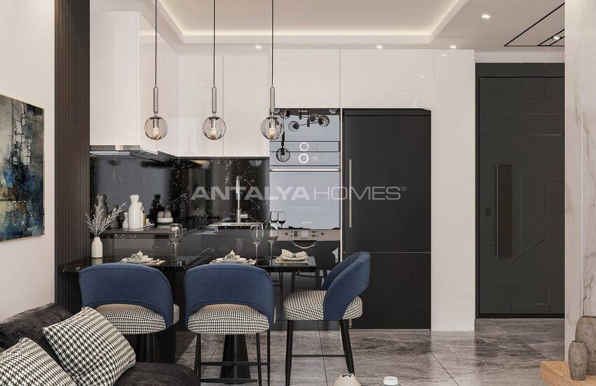 New Real Estate with Sea View in Modern Complex in Alanya 38