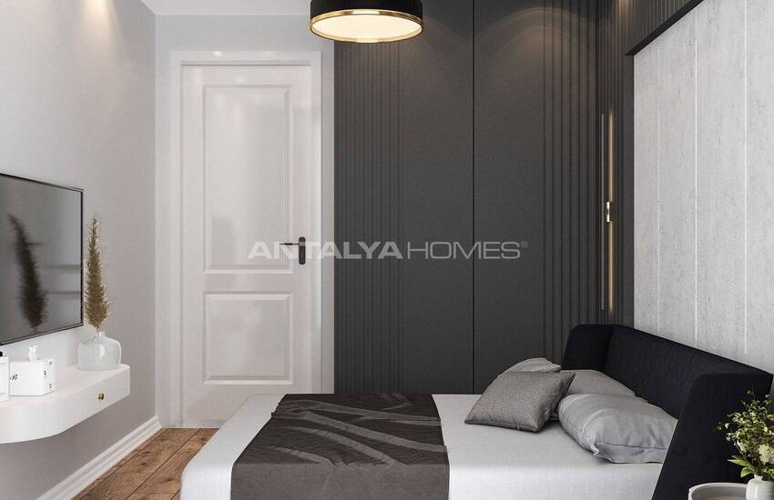 New Real Estate with Sea View in Modern Complex in Alanya 43
