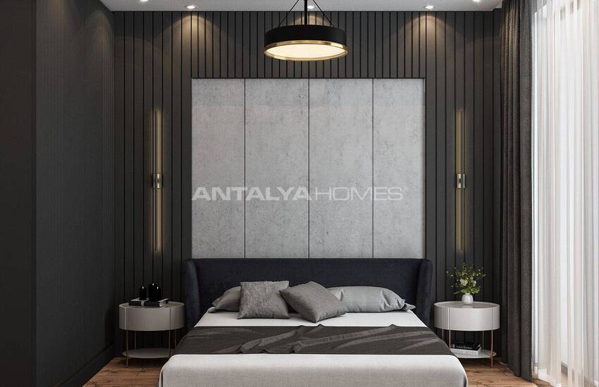 New Real Estate with Sea View in Modern Complex in Alanya 41