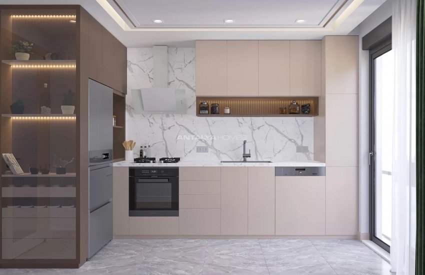 Centrally Located Apartments with Chic Design in Antalya 3