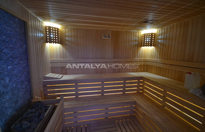 Alanya'da Kapsamlı Sitede Deniz Manzaralı Daireler 23