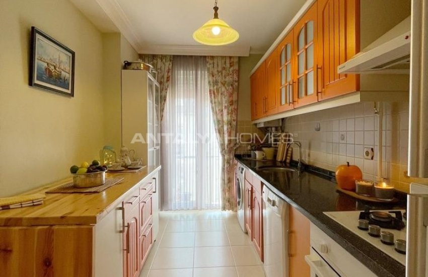 Двухуровневая Квартира в Ларе, Анталия, с Большой террасой 7