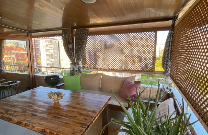 Двухуровневая Квартира в Ларе, Анталия, с Большой террасой 34