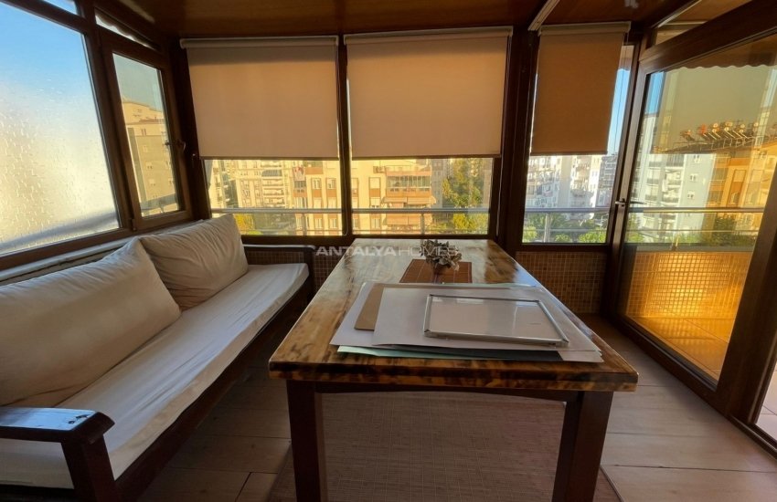 Двухуровневая Квартира в Ларе, Анталия, с Большой террасой 36