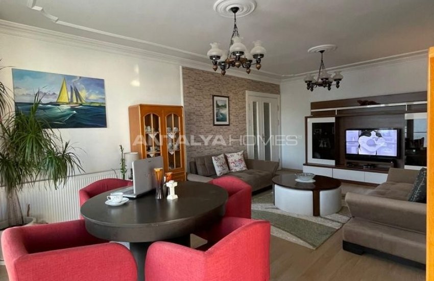 Двухуровневая Квартира в Ларе, Анталия, с Большой террасой 11