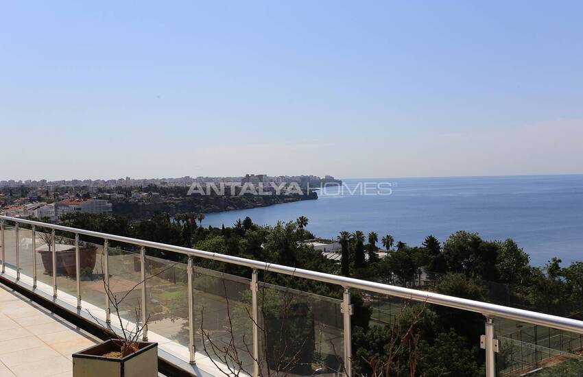 Chic Duplexlägenhet Nära Stranden I Muratpasa Antalya 38