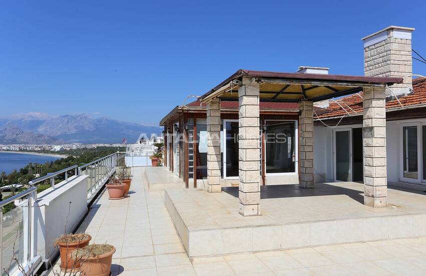 Chic Duplexlägenhet Nära Stranden I Muratpasa Antalya 40