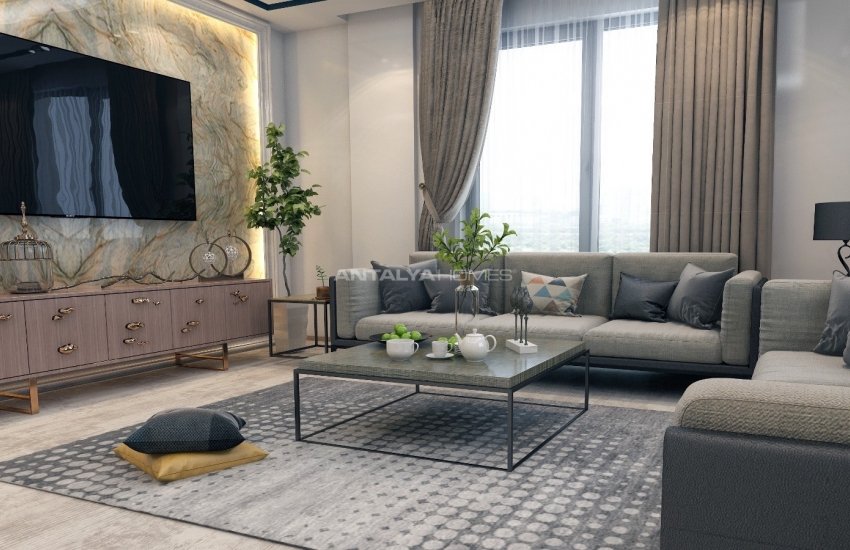 Квартиры в Кепезе с Просторным Дизайном и Видом на Город 11