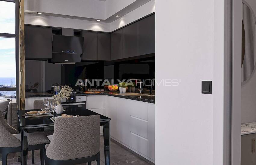 Stijlvolle Appartementen Met Zeezicht In Complex In Alanya 9