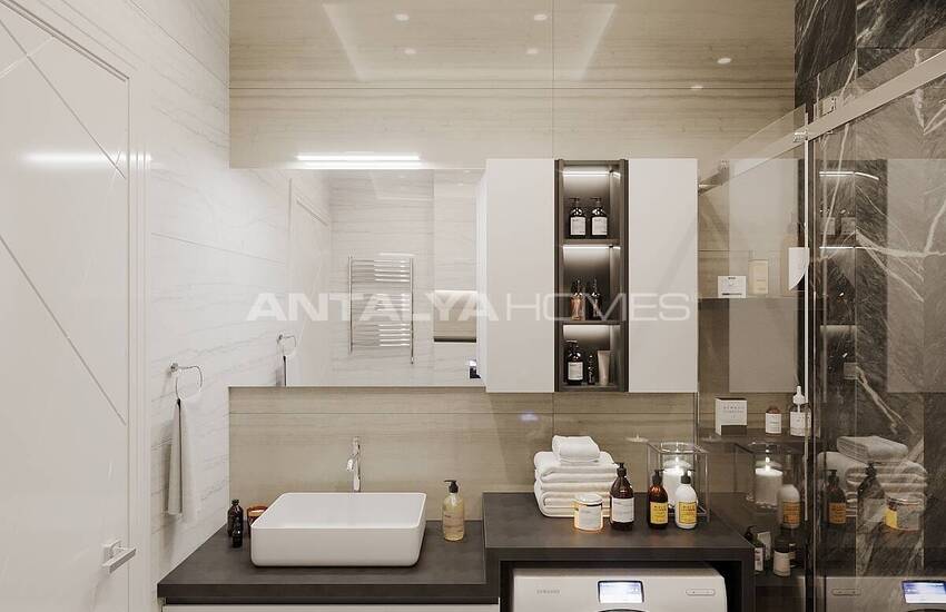 Appartements Confortables Dans Une Résidence Luxueuse À Alanya 46