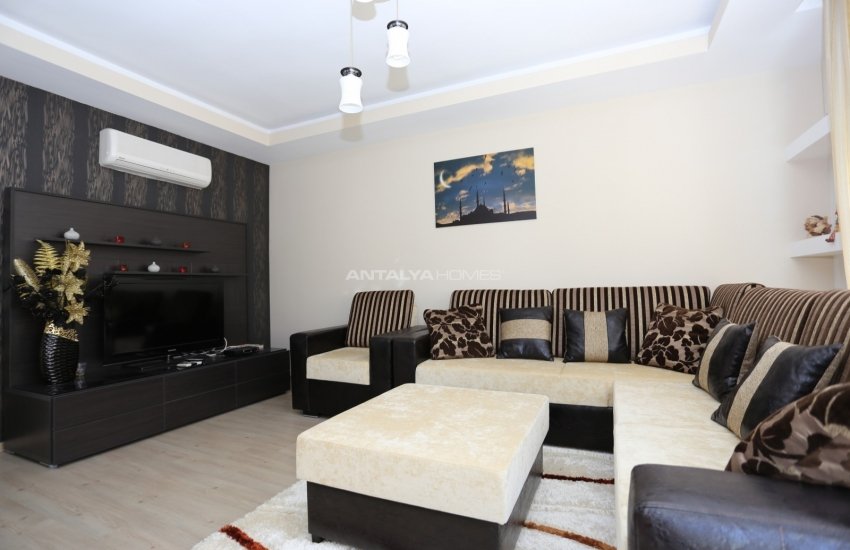 Antalya Hurma'da Havuzlu Sitede Ara Katta Eşyalı Daire 10