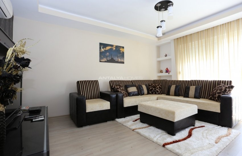 Antalya Hurma'da Havuzlu Sitede Ara Katta Eşyalı Daire 9