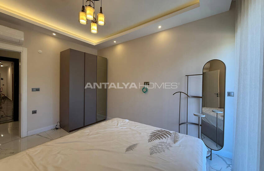 Sea View Flats in a Complex with Swimming Pool in Alanya Oba 14