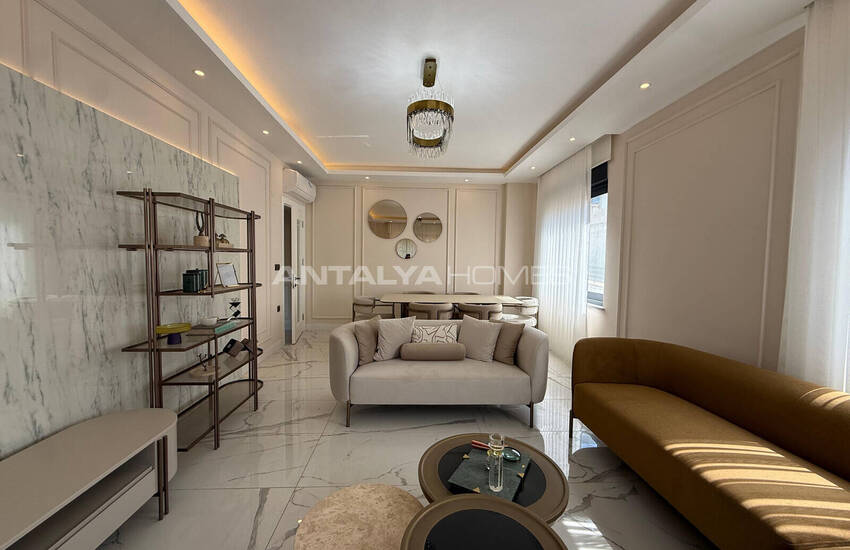 Sea View Flats in a Complex with Swimming Pool in Alanya Oba 9