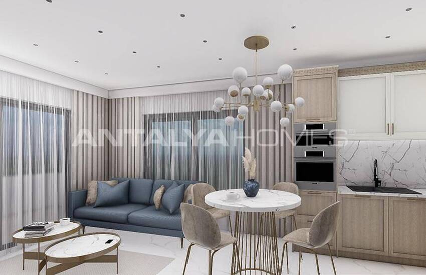 Appartementen In Een Complex Met Zwembad In Alanya Oba 11