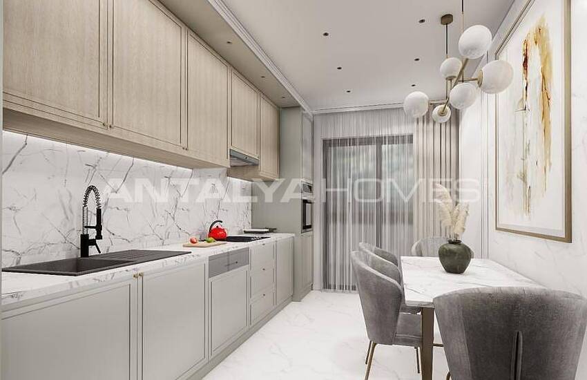 Appartementen In Een Complex Met Zwembad In Alanya Oba 13