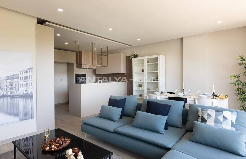 Chic Apartments in Complex with Amenities in Antalya Lara 10