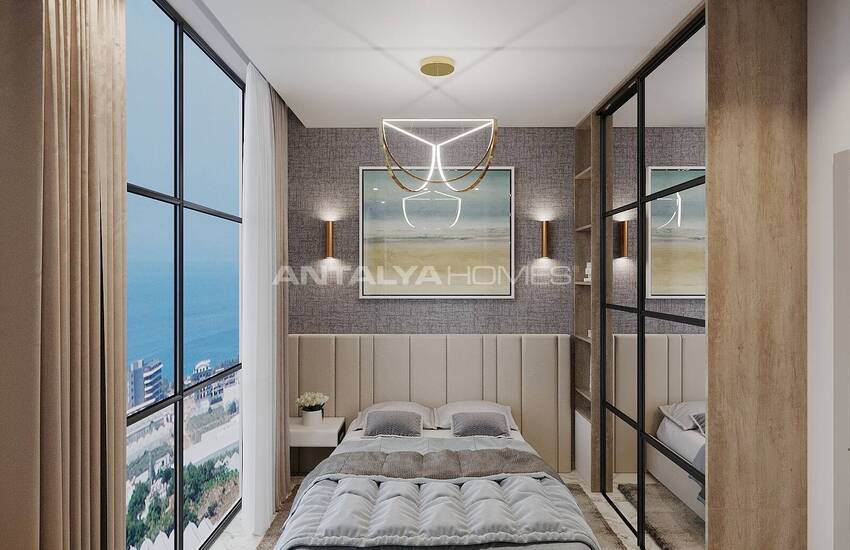 Snygga Nybyggda Fastigheter Med Havsutsikt I Alanya 42