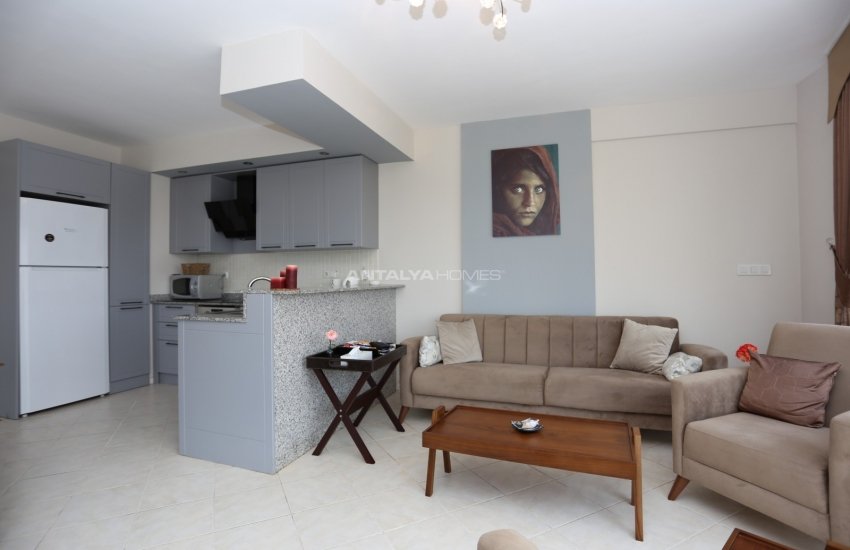 Gemeubileerde Flat Op Loopafstand Van De Zee In Konyaalti 10