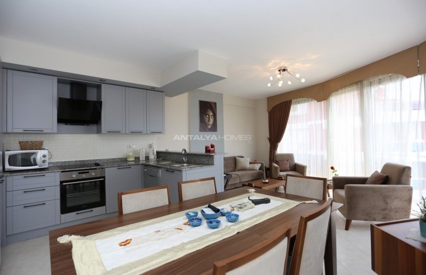 Gemeubileerde Flat Op Loopafstand Van De Zee In Konyaalti 12