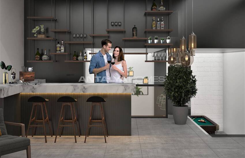 Стильные Отдельные Виллы Рядом с Пляжем в Калкане 17