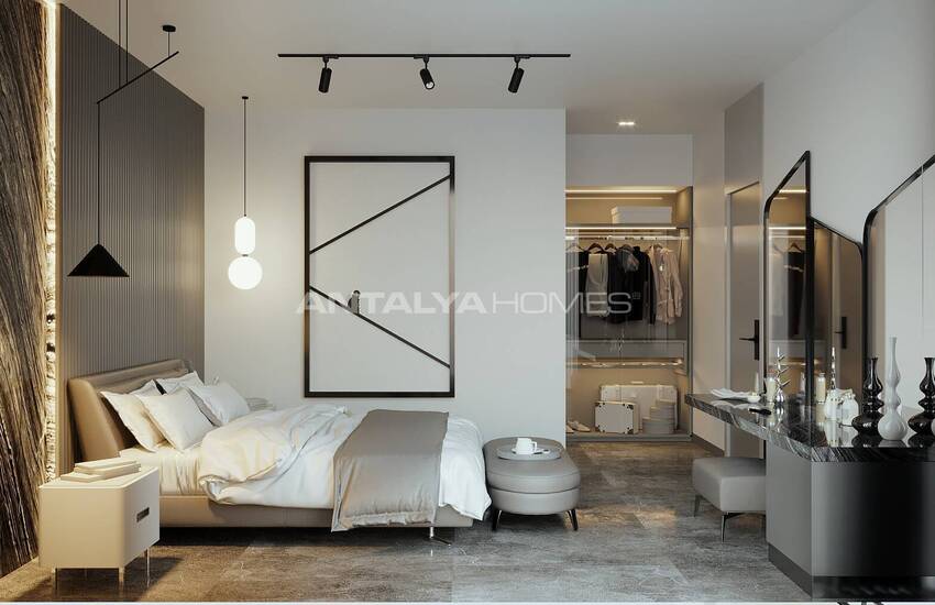 Стильные Отдельные Виллы Рядом с Пляжем в Калкане 19