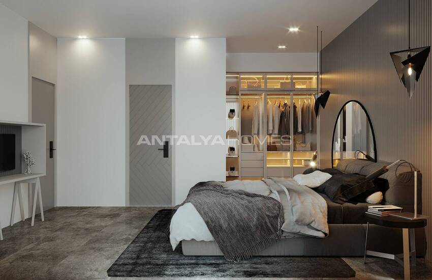 Стильные Отдельные Виллы Рядом с Пляжем в Калкане 21