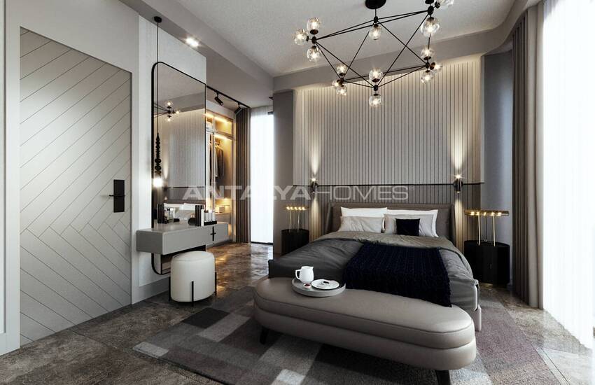 Стильные Отдельные Виллы Рядом с Пляжем в Калкане 24