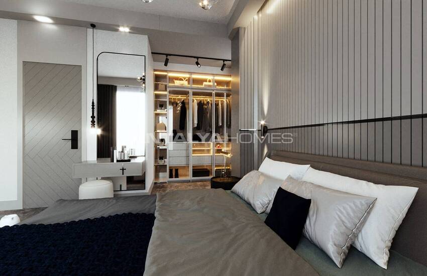 Стильные Отдельные Виллы Рядом с Пляжем в Калкане 25