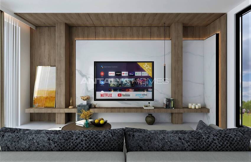 Стильные Отдельные Виллы Рядом с Пляжем в Калкане 16